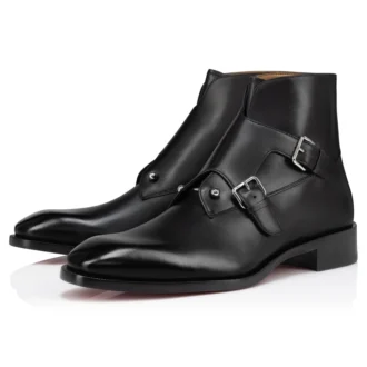 Chambelimonk Boot – Støvler – Kalveskind – Sort – Herre