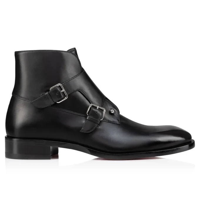Chambelimonk Boot – Støvler – Kalveskind – Sort – Herre