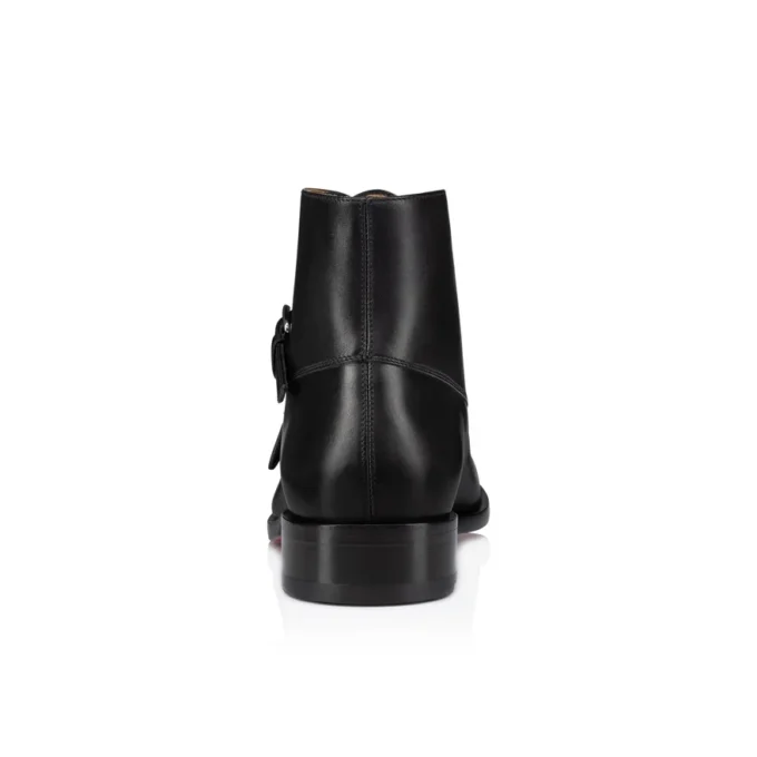 Chambelimonk Boot – Støvler – Kalveskind – Sort – Herre