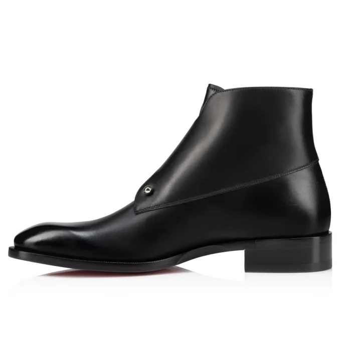 Chambelimonk Boot – Støvler – Kalveskind – Sort – Herre