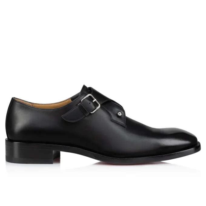 Chambelimonk – Monk-Straps – Kalveskind – Sort – Herre