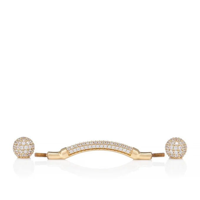 Chambelink Strass – Sko-smykker – Metal og Strass – Guld Chambelink Strass – Sko-smykker – Metal og Strass – Guld