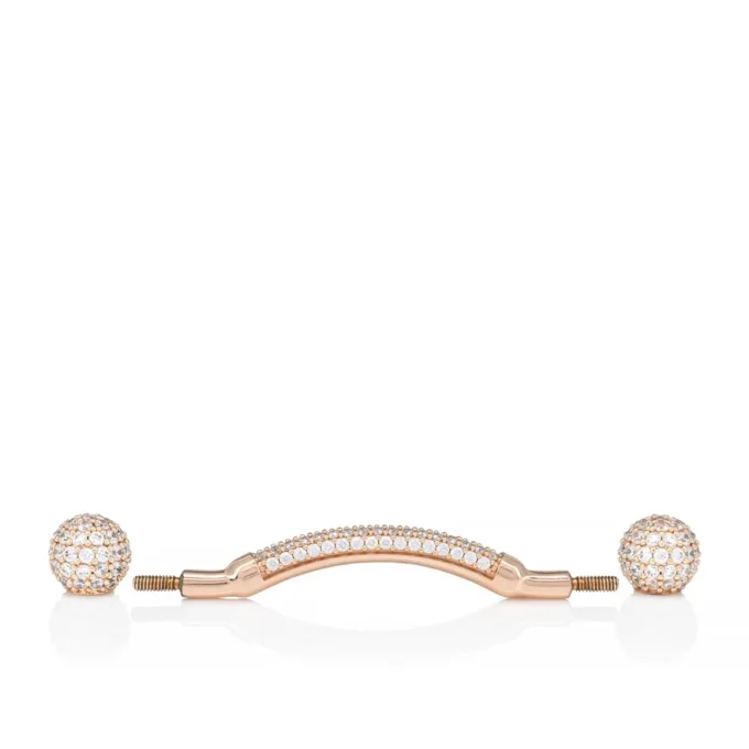 Chambelink Strass – Sko-smykker – Metal og Strass – Rosaguld Chambelink Strass – Sko-smykker – Metal og Strass – Rosaguld