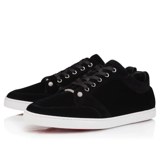 Chambelisneak Pin Strass – Sneakers – Fløjl – Sort – Herre
