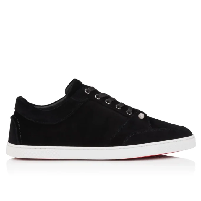 Chambelisneak Pin Strass – Sneakers – Fløjl – Sort – Herre