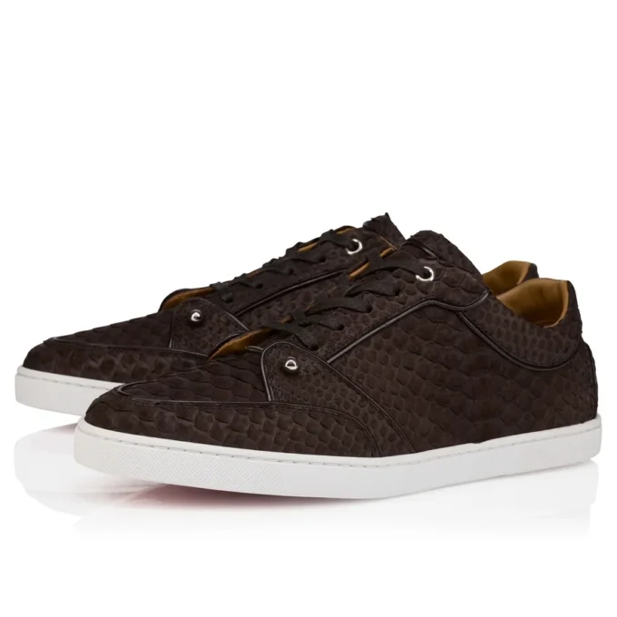 Chambelisneak – Sneakers – Pythonlæder – Cafe – Herre