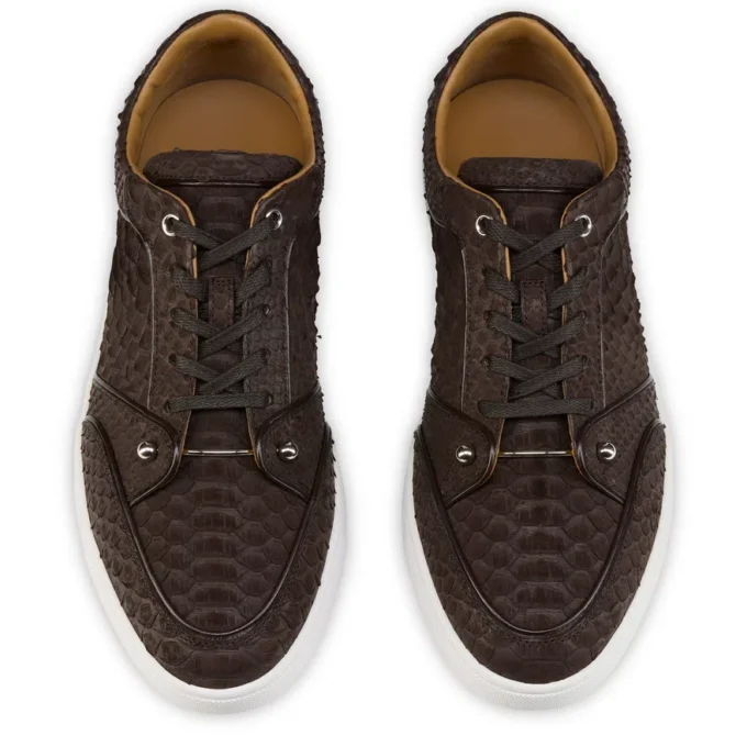 Chambelisneak – Sneakers – Pythonlæder – Cafe – Herre