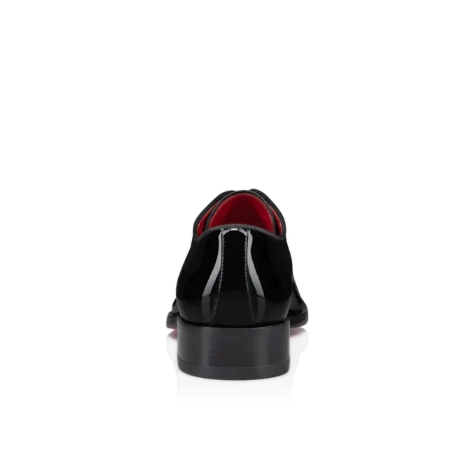 Chambeliss Night Strass – Derbysko – Lakeret kalveskind og piercing – Sort – Herre