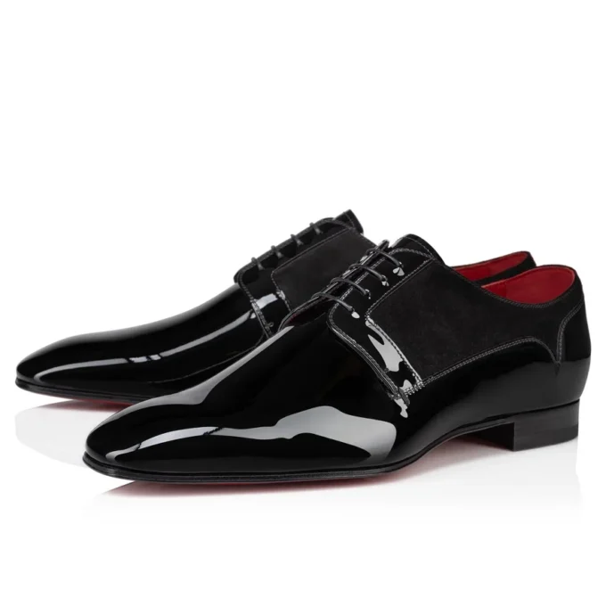 Chickito – Derbies – Lakeret læder – Sort – Herre Chickito – Derbies – Lakeret læder – Sort – Herre