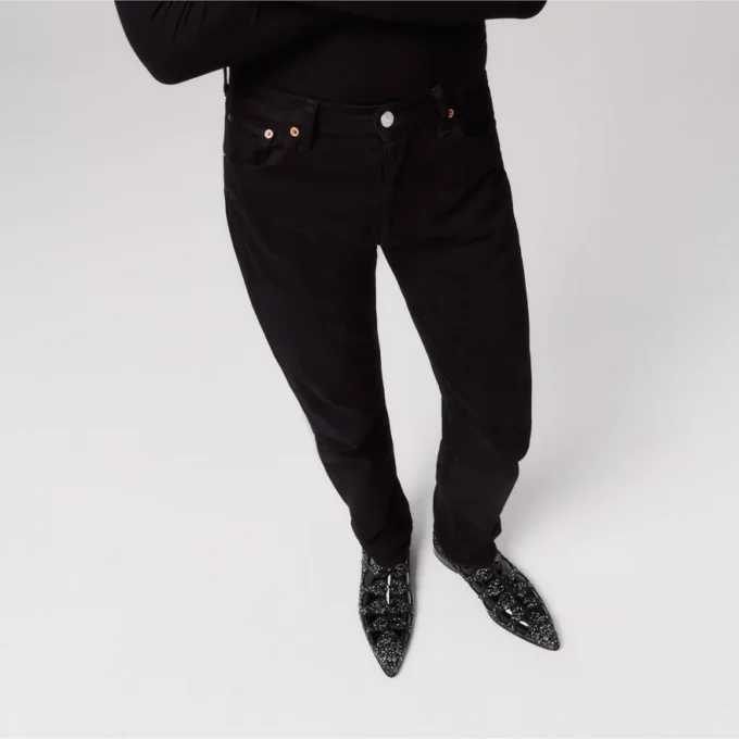 Circus Booty Perla – Støvler – Ruskind og strass, lakeret kalveskind – Sort – Herre Circus Booty Perla – Støvler – Ruskind og strass, lakeret kalveskind – Sort – Herre