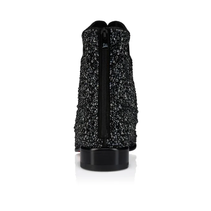 Circus Booty Perla – Støvler – Ruskind og strass, lakeret kalveskind – Sort – Herre Circus Booty Perla – Støvler – Ruskind og strass, lakeret kalveskind – Sort – Herre
