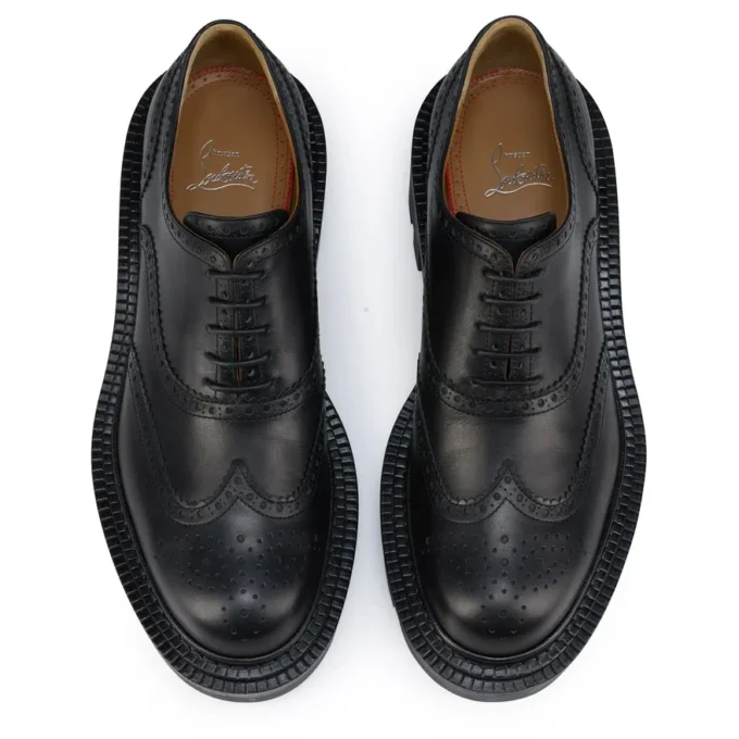 College – Oxfords – Vokset kalveskind – Sort – Herre College – Oxfords – Vokset kalveskind – Sort – Herre