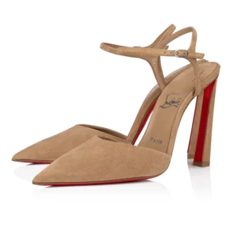 Condora Riviera – 100 mm pumps – Veau Velours – Lionne – Dame