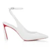 Condora Strap – 85 mm pumps med remme – Nappalæder – Bianco – Dame Condora Strap – 85 mm pumps med remme – Nappalæder – Bianco – Dame