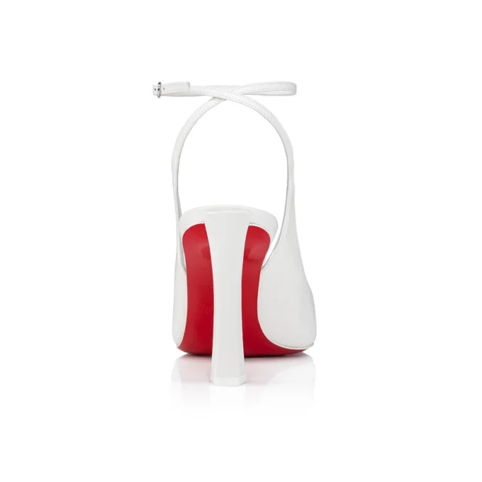 Condora Strap – 85 mm pumps med remme – Nappalæder – Bianco – Dame Condora Strap – 85 mm pumps med remme – Nappalæder – Bianco – Dame