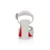 Cora – 100 mm sandaler – lammeskind – Bianco – kvinder Cora – 100 mm sandaler – lammeskind – Bianco – kvinder