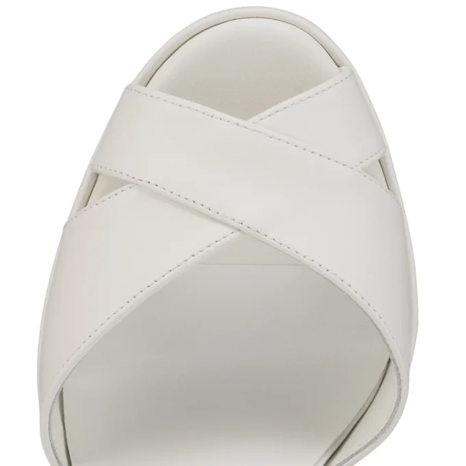 Cora – 100 mm sandaler – lammeskind – Bianco – kvinder Cora – 100 mm sandaler – lammeskind – Bianco – kvinder