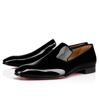 Dandelion – Loafers – Lakeret kalveskind – Sort – Herre