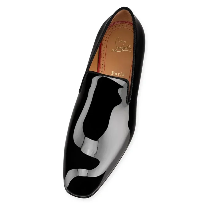 Dandelion – Loafers – Lakeret kalveskind – Sort – Herre