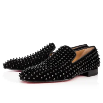 Dandelion Spikes – Loafers – Kalveskind og pigge – Sort – Herre Dandelion Spikes – Loafers – Kalveskind og pigge – Sort – Herre