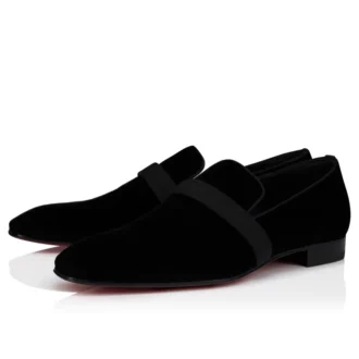 Dandydeco – Loafers – Fløjl – Sort – Herre