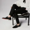 Dandydeco – Loafers – Lakeret kalveskind – Sort – Herre Dandydeco – Loafers – Lakeret kalveskind – Sort – Herre