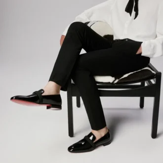 Dandydeco – Loafers – Lakeret kalveskind – Sort – Herre Dandydeco – Loafers – Lakeret kalveskind – Sort – Herre