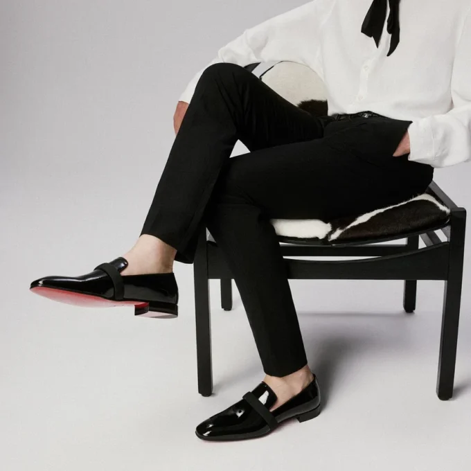 Dandydeco – Loafers – Lakeret kalveskind – Sort – Herre Dandydeco – Loafers – Lakeret kalveskind – Sort – Herre