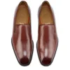 Danny Flex – Loafers – Skinnende kalveskind – Cuoio – Herre