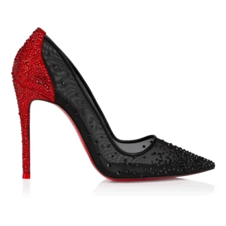 Degrastrass Red Carpet – 100 mm pumps – mesh – sort – kvinder Degrastrass Red Carpet – 100 mm pumps – mesh – sort – kvinder