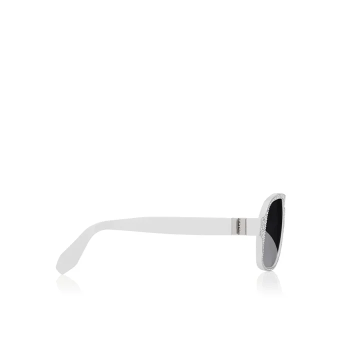 Diamond Roller Lb0032 – Solbriller – Acetat – Hvid røg
