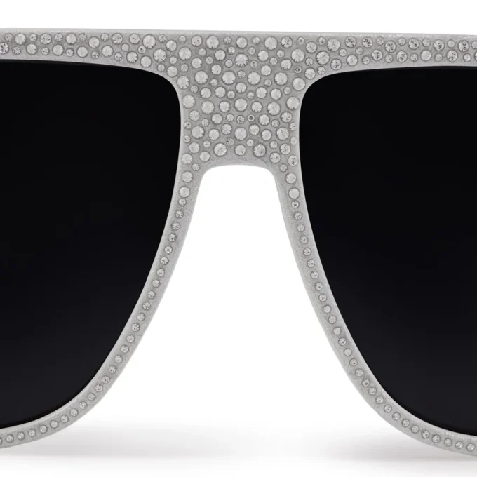 Diamond Roller Lb0032 – Solbriller – Acetat – Hvid røg