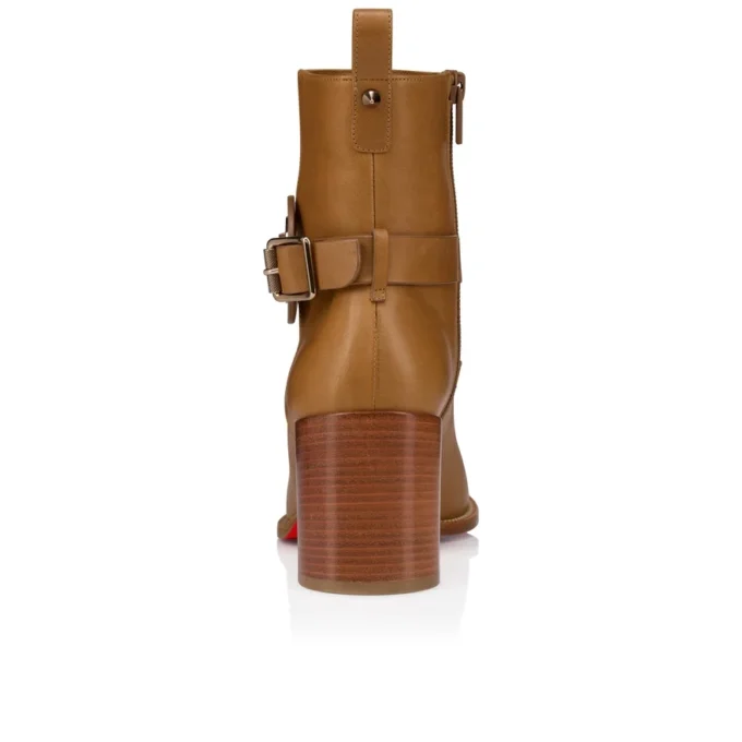 Dianouchette – 70 mm lave støvler – voksbehandlet kalveskind – Terra – kvinder Dianouchette – 70 mm lave støvler – voksbehandlet kalveskind – Terra – kvinder