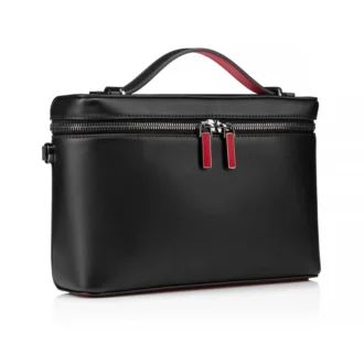 Djanis – Crossbody-taske – Glat kalveskind – Sort