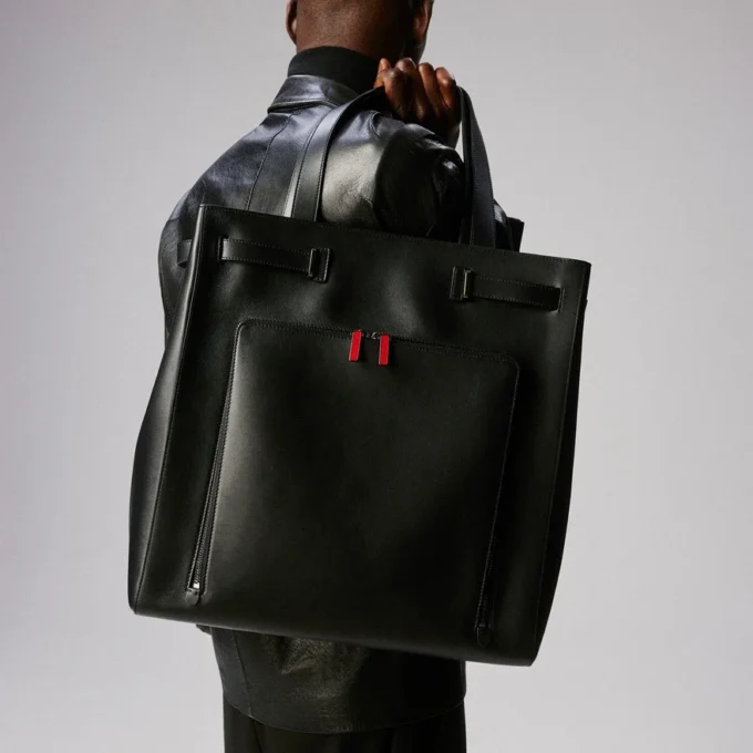 Djanis – Tote-taske – Kalveskind – Sort Djanis – Tote-taske – Kalveskind – Sort