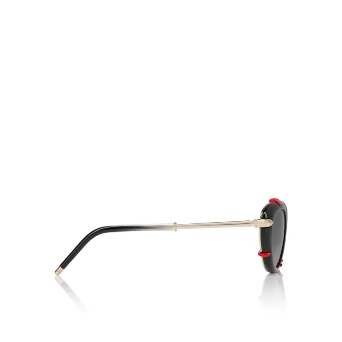 Dolly Lb0001 – Solbriller – Metal – Skinnende sort