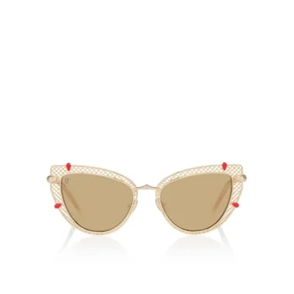 Dolly Lb0002 – Solbriller – Metal – Guld-røgfarvet
