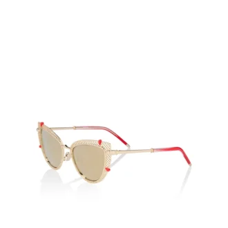 Dolly Lb0002 – Solbriller – Metal – Guld-røgfarvet