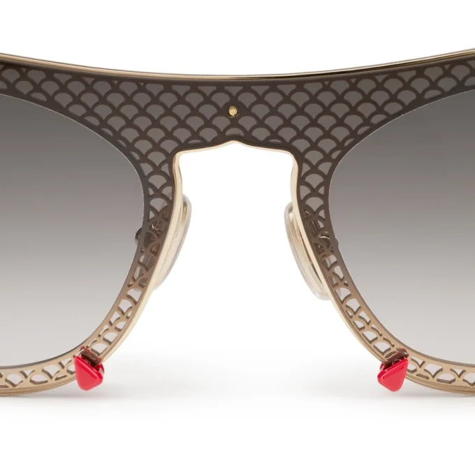 Dolly Lb0007 – Solbriller – Metal – Guld