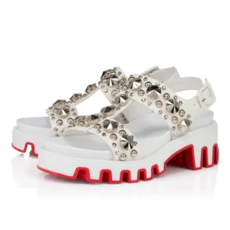 Duni Extazza – Sandaler – Lammeskind – Bianco – Kvinder
