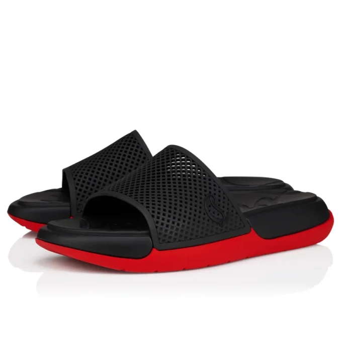 Easy Breezy – Mules – Gummi – Sort – Herre
