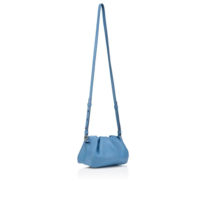 Eva Mini – Crossbody-taske – Lammeskind i nappa – Ceruleo