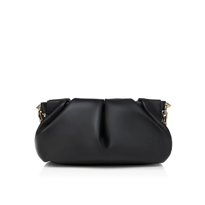 Eva Small – Skuldertaske – Lammeskind – Sort