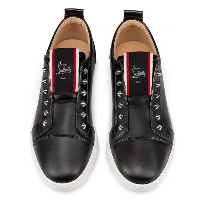 F.A.V Fique a Vontade – Slip-on Sneakers – Kalveskind – Sort – Herre