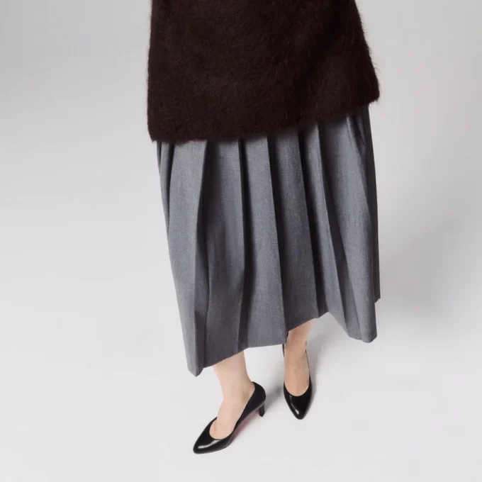 Fannylove – 85 mm pumps – lammeskind – sort – kvinder Fannylove – 85 mm pumps – lammeskind – sort – kvinder