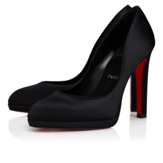 Fannylove Alta – 120 mm pumps – crepesatin – sort – kvinder Fannylove Alta – 120 mm pumps – crepesatin – sort – kvinder
