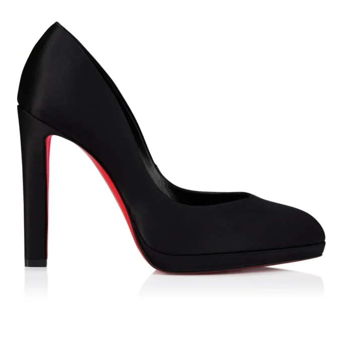 Fannylove Alta – 120 mm pumps – crepesatin – sort – kvinder Fannylove Alta – 120 mm pumps – crepesatin – sort – kvinder