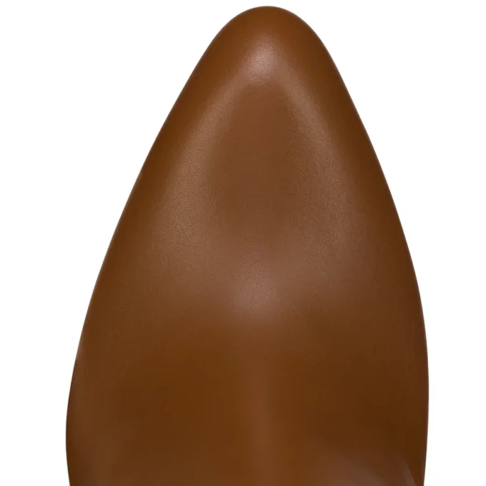 Fannylove Booty – 120 mm lave støvler – kalveskind – Cuoio – kvinder
