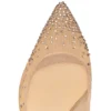 Follies Strass – 100 mm pumps – Mesh, ruskind og strass – Lys silke – Dame Follies Strass – 100 mm pumps – Mesh, ruskind og strass – Lys silke – Dame