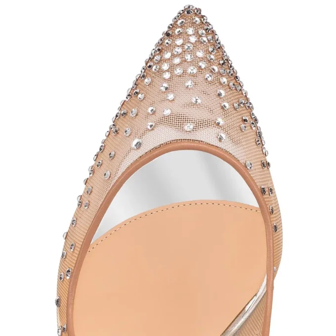 Follies Strassita – 100 mm pumps – Strass – Sølv Follies Strassita – 100 mm pumps – Strass – Sølv